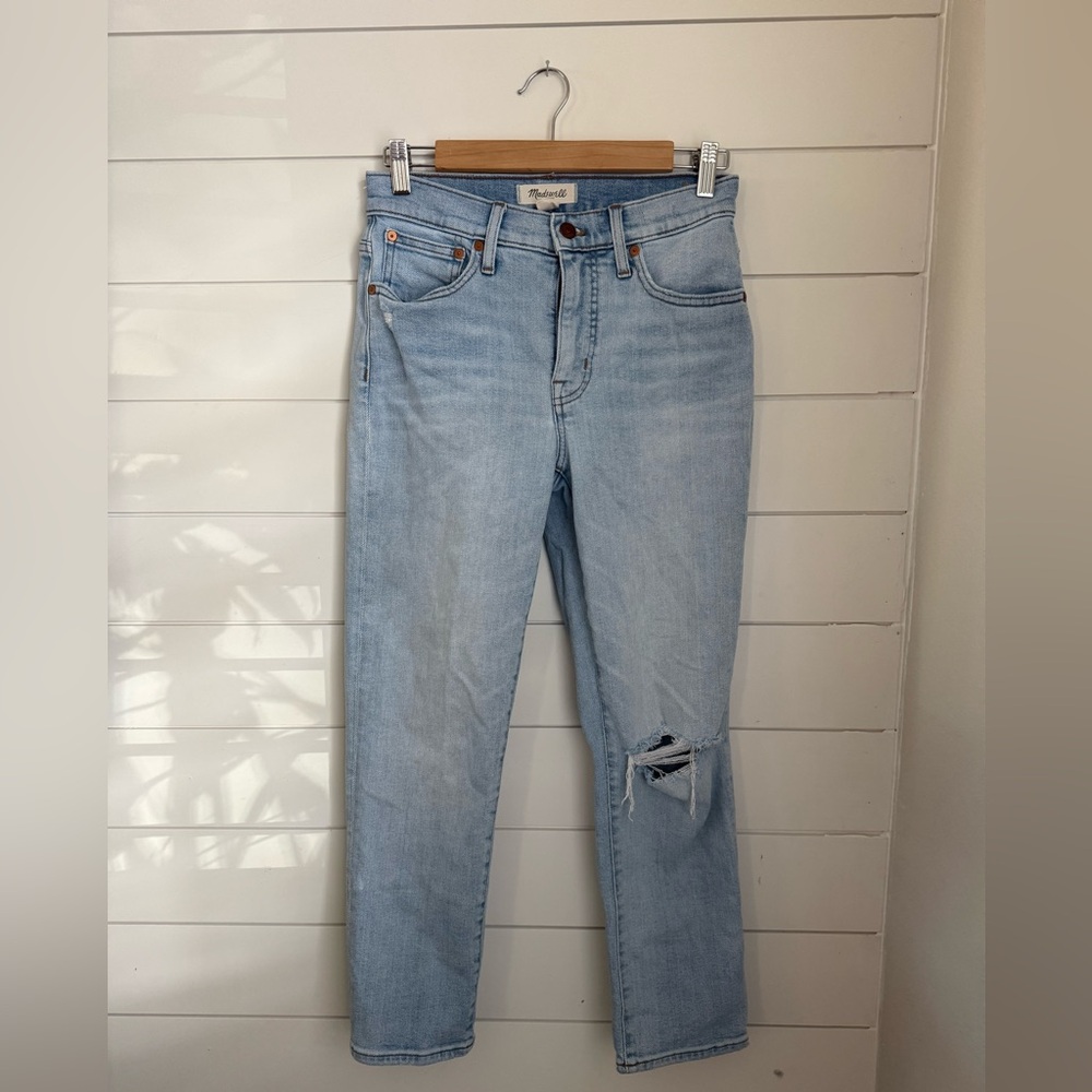 Madewell Mid-Rise Classic Straight Size 26 - Picture 2 of 9